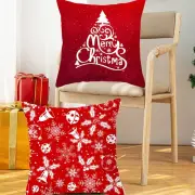 Xmas Trees Decor Pillow Cases Party Cushion Christmas Pillow Covers Sofa Couch