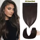CLEARANCE Thick Clip in Human Hair Extensions 3/4 Full Head One Piece Highlight