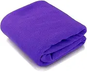 EZONEDEAL 1Pcs Microfiber Towel, Travel Towel, Camping Towel, Gym Towel, Backpacking Towel, Hiking Towel, Travel Fast Drying Super Absorbent (140 x 70cm) (Purple)