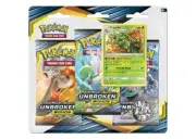 12 Sun & Moon Unbroken Bonds 3 Pack: Sceptile Pokemon TCG Online Code