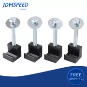 For Pickup Truck Tool Box Tie Down Set 4PCS Aluminum Mounting Kit Parts Clamps