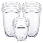 Blender Cups Replacement 16 ounce Cup 12 ounce Short Cup for 250W MB1001 Series