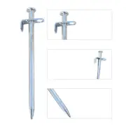 Canopy Stakes Ground Pegs Tent Spikes Metal Landscape Stakes