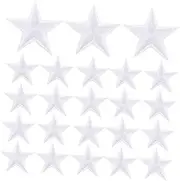 OHPHCALL 30pcs Star Iron Patches for Clothing Decorative Star Appliques for Hats Bags and Accessories Easy to Apply Sewing Ironing for DIY Fashion