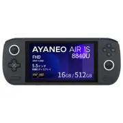 AYANEO Air 1S Black 16GB/512GB AMD Ryzen 8840U Handheld Portable Gaming PC New