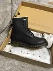 Size UK 5 - Dr. Martens 1460 Serena Wyoming Leather Women Boots Black - RRP £170