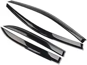 Window Visor Fit for Chery Chirey Fit for Tiggo 8 Pro Max 2020-2025 Car Window Sun Rain Visor Deflector Shelter Rain Fit for Guard Car Accessories (Color : Black)