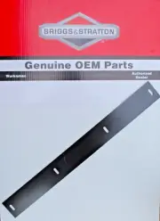 Genuine OEM Briggs & Stratton 1738334bmyp 29" Scraper Blade