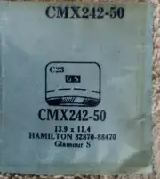 CMX242-50Hamilton Glamour S watch crystal