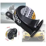 Motorcycle Super Loud Train Snail Air Horn 12V Raging Sound Car Truck SUV Boat