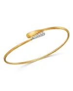 Marco Bicego 18K Yellow Gold Lucia Diamond Bangle Bracelet