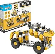 [Engino] Creative Builder 3-in-1 Machinery Tipper Truck Building Block 116-Pieces Set