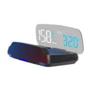 Digital HUD Car GPS Speedometer Head Updisplay MPH KM/H Compass Cars Accessories (for: Audi)