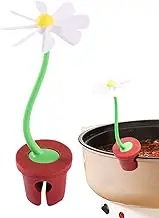 Pot Steam Releaser | Flower Spill Preventer,Fun Heat Resistant Non Slip Kitchen Gadget, Keep Pan from Boiling Over