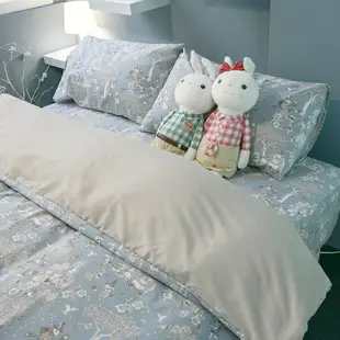 四季磨毛床包 被套 兩用被單人/雙人床包組 [鹿先生的奇幻小屋] 台灣製造 棉床本舖 涼被