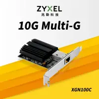 在飛比找momo購物網優惠-【ZyXEL 合勤】XGN100C 10Gb單埠高速有線網路