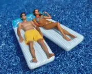 Giant Board Shorts Inflatable Double Mat Pool Float Beach Water Swimline 90602