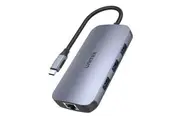 UNITEK 9-in-1 USB 3.1 Multi-Port Hub with USB-C Connector, Includes 3x USB- A Po