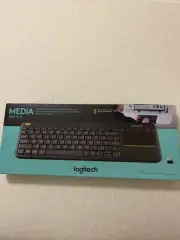Logitech K400 Plus Wireless Touch With Easy Media Control Built-in Touchpad New*