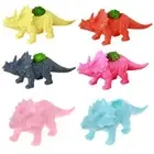 Plastic Dinosaur Animal Pattern Flower Pot Cactus Succulent Plant Pot For Home