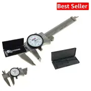 4" Dial Caliper with 0.001" Graduations - Smooth Operation & Precision Design