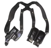Leather Shoulder Gun Holster LH RH For Ruger KP 93 94 95