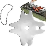 Grill Scraper for Outdoor Grill - Bristle- BBQ Grill Scraper Tool | Grill Cleaner Tool, Barbeque Brush Substitute for Charcoal Grill Electric Grill