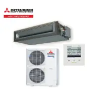 Mitsubishi Heavy Industries FDUA250AVSAWVH 23.5kW High Static Ducted System 3 Phase | RC-EXZ3A Wired Controller Included