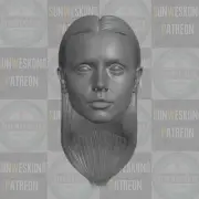 Eve Macarro Ballerina v1 custom head for 1:10 1:12 1:18 1:6 John Wick figures