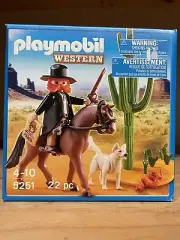 Playmobil 5251 -Sheriff with Horse & Dog - Western
