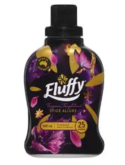 2 x Fluffy Ultra Spice Allure Fabric Softener 25 Washes 500ml