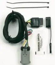 Hopkins Trailer Products 40165 4-Wire Flat Multi-Tow T-Connector