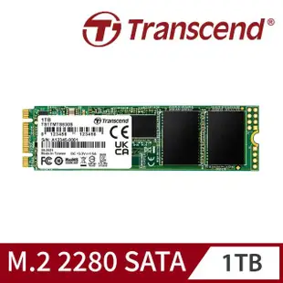 【Transcend 創見】MTS830S 1TB M.2 2280 SATA Ⅲ SSD固態硬碟(TS1TMTS830S)