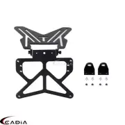 Motorcycle Number Plate Hanger Bracket License Plate Holder Mounts Kit Universal