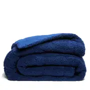 Bloomingdale's Reversible Sherpa Blanket, Full/Queen - Exclusive