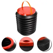 Folding Trash Can Portable Collapsible Water Bucket Container Camping Tool Bag