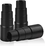 CUNTAUK Universal Vacuum Adapter, 3Pcs Vacuum Clearner Adapter for Power Tools, Sander Dust Extraction Hose Adaptor for Makita Random Orbital Sander, Jigsaw, Circular Saw Reducer