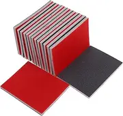 KICHOUSE Automotive Sanding Sponges Pcs Fine Grit for Metal Plastic Surface Polishing Block