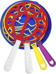 JOINPAYA 1 Set Bubble Maker Outdoor Bubble Wands with Crab Whale Circles Fun Backyard Blower for Parties Festivals and Photography Activities