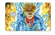 Dragon Ball Z Trunks Credit Card Skin Decal Sticker