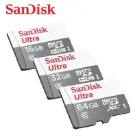 在飛比找Yahoo!奇摩拍賣優惠-SanDisk ULTRA 16GB microSDHC 8