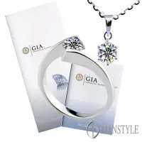 在飛比找Yahoo奇摩購物中心優惠-GIA-MANSTYLE 0.40ct D-IF 八心八箭裸