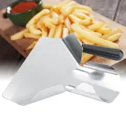 Chip Scoop Food Shovel Stainless Steel Tools Shovel Single/Double Handles Grip v