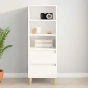 Wooden Highboard White Kitchen Buffet Storage Cupboard Sideboard Rack Cabinet