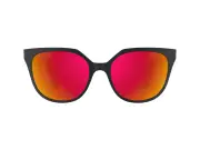 Lucyd Smart Sunglasses | Moonshot Model | Open Ear | Noise Canceling Mics | Voice Assistants Compatible | Narrow Size Polarized UV400 Red Mirror