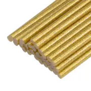 Mini Hot Glue Gun Sticks 4-inch x 0.27-inch for Glue Guns, Glitter Gold 30pcs