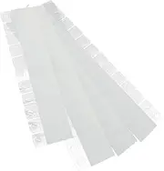 BESTYASH 100Pcs Clear Sticky Tabs Self Adhesive Hooks for Retail Display Strong Adhesion for Supermarkets and Shops to Suspend Commodities