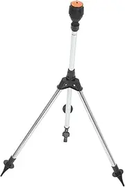ifundom 1 Set Heavy Duty Tripod Sprinkler Metal Watering Equipment with Rotating Head for Garden Durable Design for Even Irrigation and Stability