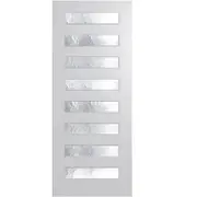 Hume 2040 x 820 x 40mm Entrance Door Nexus Duracote NEX38 - Cathedral