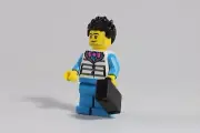 LEGO® City Minifigure Dude Office Worker Briefcase Event Manager